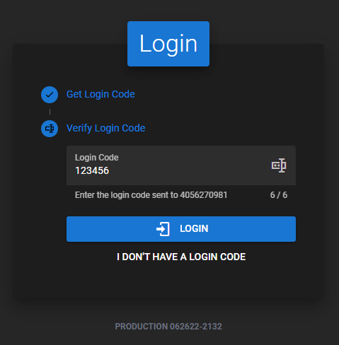 Login Step 2